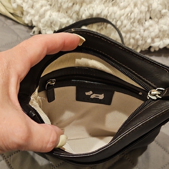 Radley London Dark Brown Crossbody Bag Sleek Leather Design - Picture 12 of 16